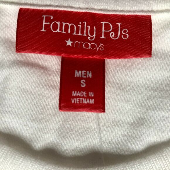 Holiday Family PJs White and Grey Buffalo Check 2 Piece Set - Size Small - Picture 6 of 12